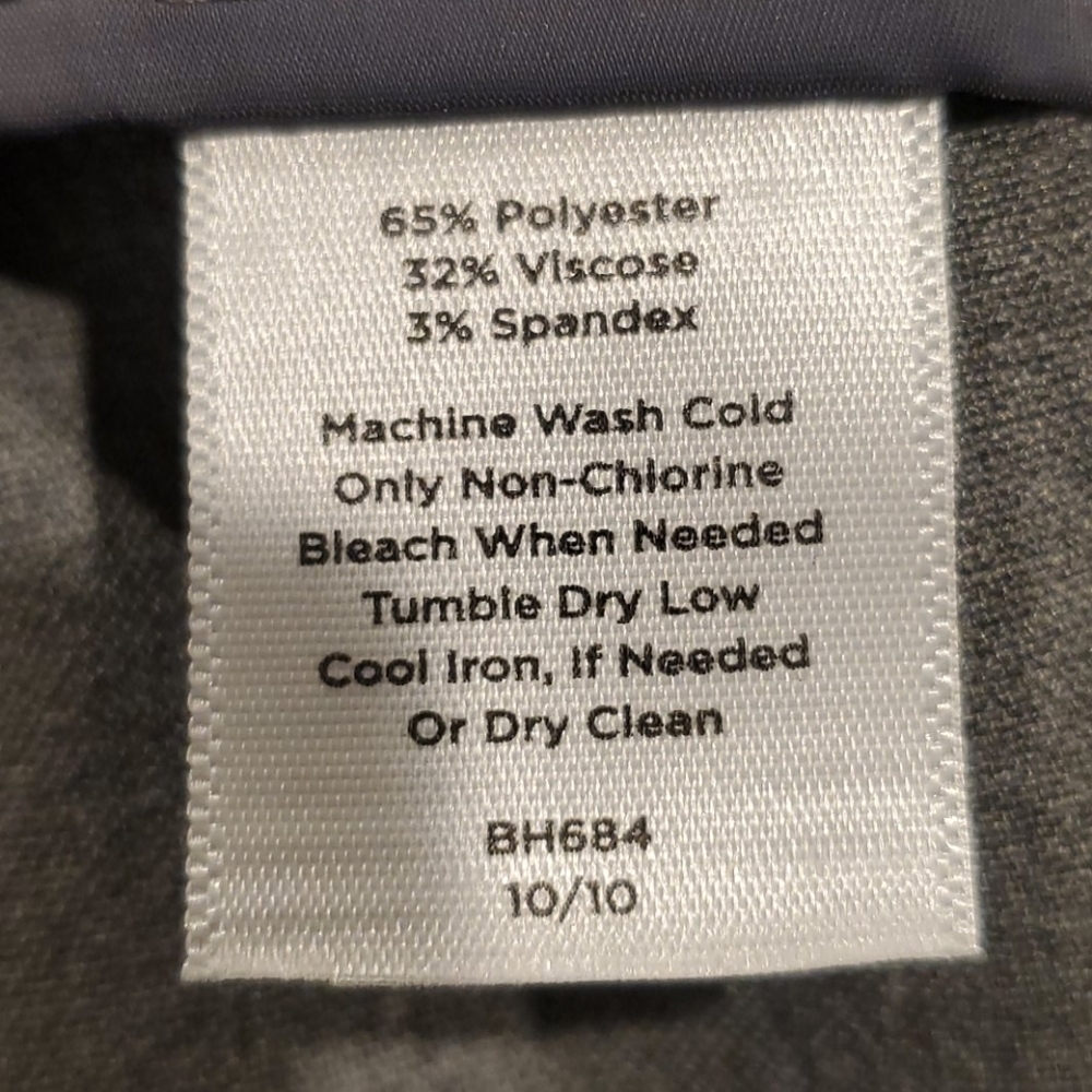 ❤ NWT! TALBOTS HIGH RISE HERITAGE SLIM STRAIGHT CROP PANTS / TROUSERS, 4 (27) - Picture 5 of 5